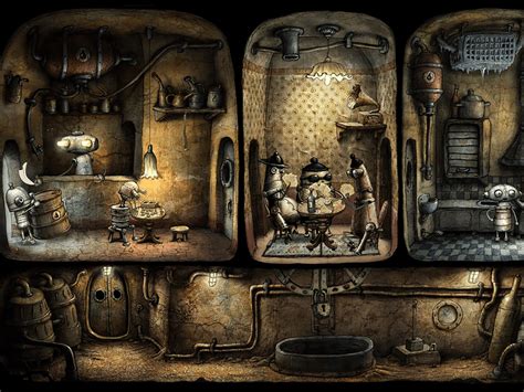 Machinarium，魅力的なチェコ製パズルアドベンチャーゲーム！